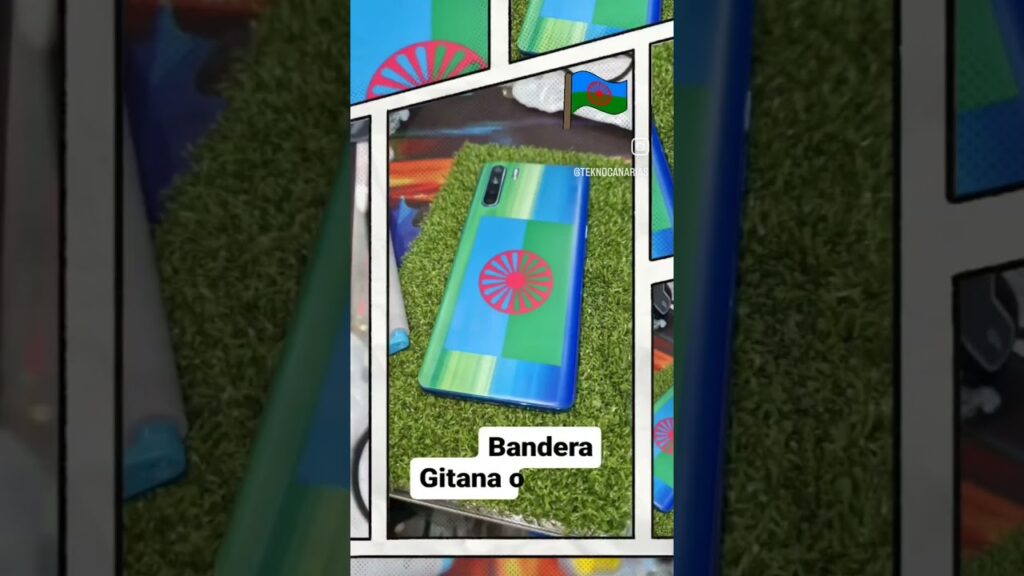 bandera gitana para imprimir