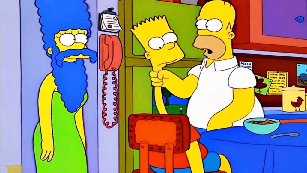 gitana de los simpson